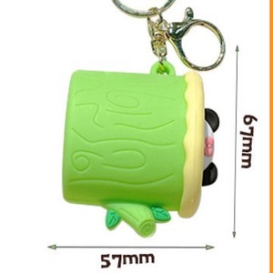Silicone Tree Stump <b>Pop</b>-<b>Up</b> Animal Squishy Keychain Rabbit Frog Panda Bear Squeeze Fidget <b>Toy</b> for Stress Relief and Bag Decor - Product Image 5