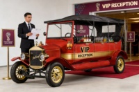 Voiture électrique classique de tourisme certifiée EEC COC, 11 places, grande capacité, pour projets de tourisme culturel et panoramique