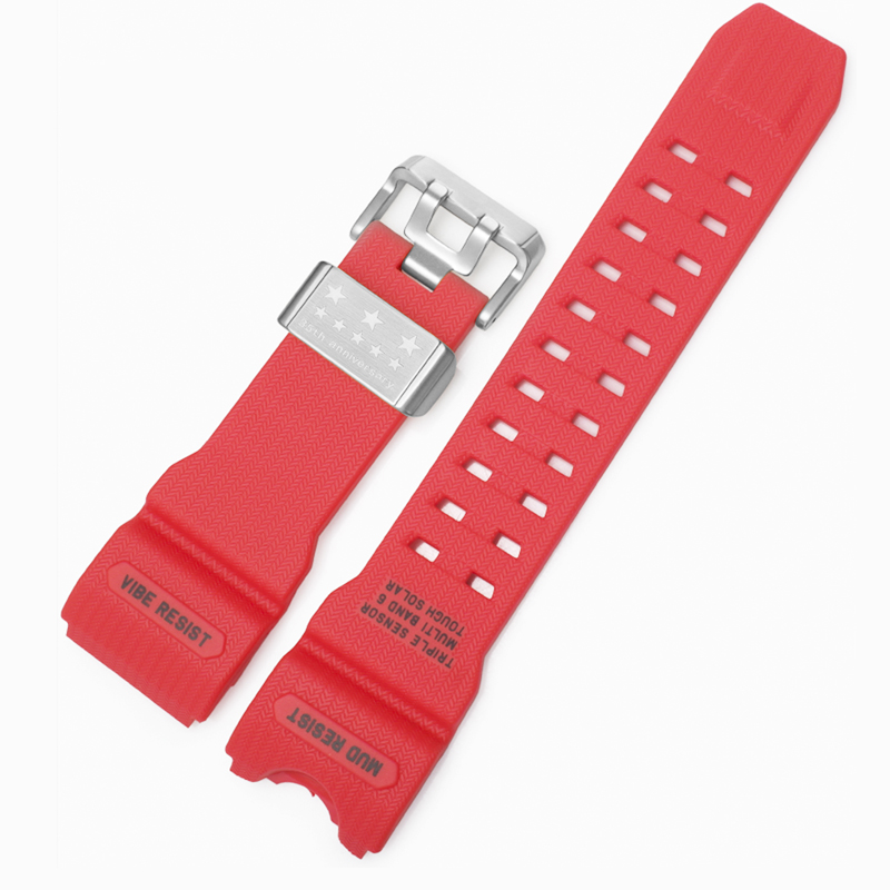 Boucle Argent Bracelet Rouge