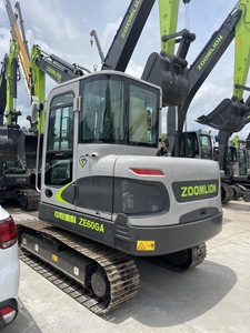 Mini-excavatrice hydraulique Zoomlion ZE60G avec une capacité de 6 tonnes, une benne de 0,23 mètre cube, un moteur Yanmar, une pompe et des composants PLC essentiels - Product Image 3