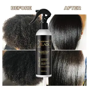 Custom Anti Frizz Heat Hair Protectant Spray For Protect Hair Up To Curling Iron & Hair Blow Dryer