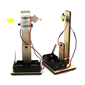 Kit de Ciencia DIY con Alarma Láser de Madera, Experimento de Física, Juguete Educativo para Estudiantes - Product Image 4