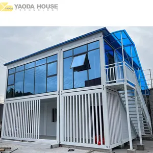 Basic Customization Environmental New Trend Photovoltaic Prefab Container House Dormitory Solar Energy System for Home