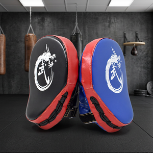 PIAOYU - Manoplas de Boxeo y Sanda de PU Duraderas de Alta Calidad con Diseño de Cinco Dedos y Arco para Entrenamiento de Taekwondo, Deportes de Equipo, Personalizables - Product Image 3