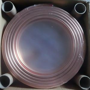 Tubería de <span class=keywords><strong>Cobre</strong></span> en Espiral ASTM C10100 C11000 C12000 de 1/4" 3/8" 1/2" 3/4" <span class=keywords><strong>15</strong></span> Metros para Aire Acondicionado - Product Image 1