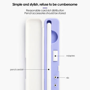 Estuche de Transporte Portátil Mini Rígido <span class=keywords><strong>con</strong></span> Absorción de Impactos y Logotipo Personalizado para Apple Pencil <span class=keywords><strong>1</strong></span> y <span class=keywords><strong>2</strong></span> - Product Image 6