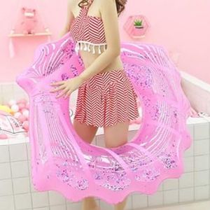 <span class=keywords><strong>Flotador</strong></span> Inflable Tipo <span class=keywords><strong>Donut</strong></span> para Adultos, de Fábrica OEM, para Fiestas en la Piscina y Deportes Acuáticos - Product Image 4