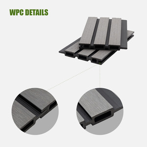 Poteau de clôture de jardin <span class=keywords><strong>en</strong></span> composite bois-aluminium Great Wall, écologique, résistant aux intempéries, noir, vertical, extérieur, facile à assembler - Product Image 4