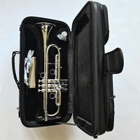 Handmade Professional Trumpet Brass Imported From Germany Bb Key Trumpet Musical Instruments