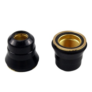 2 pièces – Consommables Trafimet pour torche de découpe plasma S45 – Capuchon de retenue de buse PC0116 – Buse de protection S45 - Product Image 1