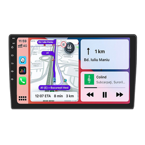 ระบบนำทาง GPS สำหรับรถยนต์ระบบแอนดรอยด์13 8แกน2 DIN หน้าจอสัมผัสขนาด9นิ้วระบบนำทาง GPS พร้อม CarPlay แบบไร้สายและระบบแอนดรอยด์อัตโนมัติ - Product Image 5