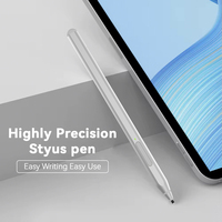 Slim Pen 2, Lápiz Óptico Pasivo Capacitivo de Plástico, Molde Privado, Compatible con Microsoft Surface Pro 10/8/9, 4096 Niveles de Rechazo de Palma, Detección de Ángulo de Inclinación