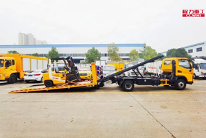 JAC 4x2 5 tonnes de dépanneuse de faible puissance à plat décomposent le <span class=keywords><strong>véhicule</strong></span> de récupération de sauvetage routier - Product Image 4