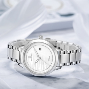 Naviforce นาฬิกาข้อมือควอทซ์สำหรับผู้หญิง5008นาฬิกาข้อมือสเตนเลสสตีลแฟชั่น - Product Image 4