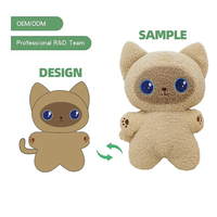Peluche personnalisée de haute qualité, fabrication professionnelle, adorable animal en peluche, poupées personnalisées, animaux en peluche