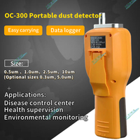 Détecteur de particules PM2.5 à capteur optique ultra-sensible, analyseur multi-gaz portable, compteur de particules atmosphériques, moniteur de poussière
