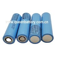 Batterie QB18650 3200mAh 3.6V 3.7V 10A NCM Anode LiMn2O4 Cathode, certifiée KC/CE, 500 cycles, garantie 6 mois, pour perceuses, UPS, EV, vélos électriques