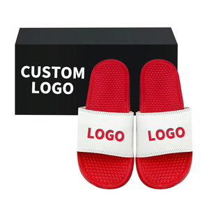 Sandales d'été légères et respirantes en cuir véritable pour hommes L&J Fashion, avec massage, pour l'extérieur, la plage, en EVA, logo personnalisé, vente en gros - Product Image 1