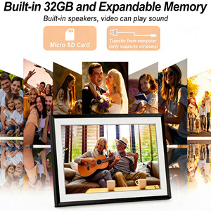 Cadre <span class=keywords><strong>photo</strong></span> numérique Frameo 10,1 pouces <span class=keywords><strong>avec</strong></span> système Android, cloud privé et application pour un partage familial sécurisé - Product Image 6