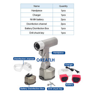 Prezzo di fabbrica trapano multifunzionale trapano ortopedico trapano chirurgico per strumenti chirurgici ortopedici - Product Image 2