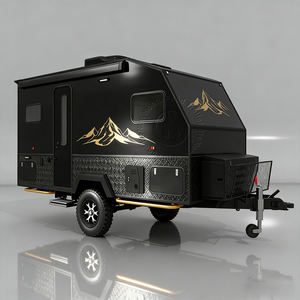 Remolque de Campamento Todoterreno de Lujo HONLU con Interior Personalizado, Panel Solar, Caravana <span class=keywords><strong>para</strong></span> Uso en las <span class=keywords><strong>Cuatro</strong></span> Estaciones - Product Image 6