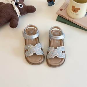 Sandalias de moda de verano para niños al por mayor, zapatos de princesa antideslizantes transpirables para exteriores para niñas y bebés <span class=keywords><strong>Su</strong></span> - Product Image 3