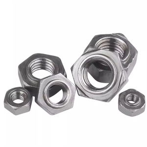Tuercas de Soldadura Hexagonales Personalizadas en Pulgadas 1/4-20 5/16-18 de Acero al Carbono con 3 Proyecciones, Tuerca de Soldadura Hexagonal M6 - Product Image 1