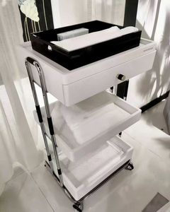 Carrito de Almacenamiento de Madera de Lujo Ligero y de Alta Gama para Salón de Belleza, Carrito de Herramientas Especiales para Gestión de Piel, Estantes para Club de Estética - Product Image 2