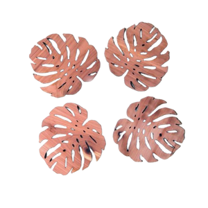 Posavasos Hexagonal de Madera Hecho a Mano para Bebidas y Té, Vajilla de Nogal, Posavasos de Madera para Hotel y Restaurante - Product Image 5