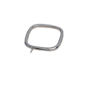 Bague carrée en argent S925, bague fermée, 4-7 perles, bijoux, accessoires de bricolage, plateau 4064 - Product Image 5
