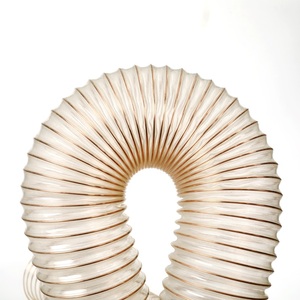 Factory Direct Food Grade Transparent PU Spiral Copper-Plated Steel Wire <strong>Hose</strong> <strong>Flexible</strong> Industrial Use Wire <strong>Hose</strong> - Product Image 6