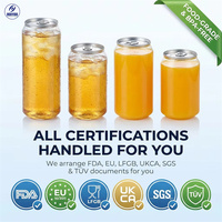 Bouteille de boisson transparente en plastique PET avec logo personnalisé, capacité 650 ml 700 ml, avec couvercle à anneau de traction pour thé glacé, smoothie, jus