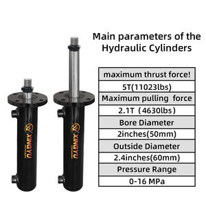 กระบอกไฮดรอลิกหน้าตัวเครื่อง 5 ตัน สำหรับรถขุด รถดันดิน ผู้ผลิตจัดหาสินค้าข้ามพรมแดน - Product Image 4