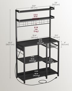 Étagère en métal <span class=keywords><strong>moderne</strong></span>, écologique, à séchage instantané, imperméable, pour salle de bain et comptoir de <span class=keywords><strong>cuisine</strong></span>, organisateur - Product Image 3