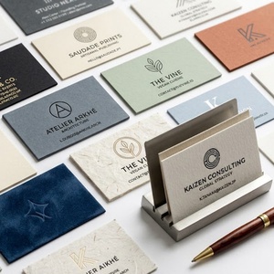 Tarjeta de Visita Personalizada de Alta Calidad con Impresión Premium en Cartulina/Papel Offset/Cartón Dúplex para Promoción de Eventos de Marca de Lujo - Product Image 1