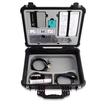 Medidor de Flujo de Gas Ultrasónico FLEXIM F601 con Abrazadera, Acero Inoxidable OEM para Medición Industrial de Aire, Aceite y Agua, Pantalla LCD Digital