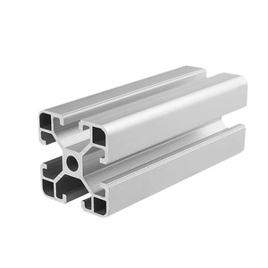 Profilés en aluminium 4040, norme européenne, profilés industriels en aluminium, grade 6063, traitement de surface par anodisation - Product Image 1