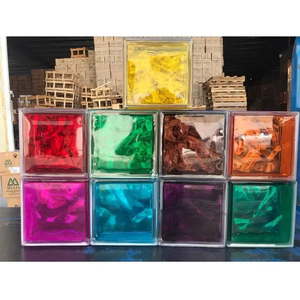 Bloc <span class=keywords><strong>de</strong></span> <span class=keywords><strong>brique</strong></span> en <span class=keywords><strong>verre</strong></span> décoratif creux carré transparent ultra-clair industriel moderne ignifuge solide pour <span class=keywords><strong>cloison</strong></span> <span class=keywords><strong>de</strong></span> salle <span class=keywords><strong>de</strong></span> bain - Product Image 1