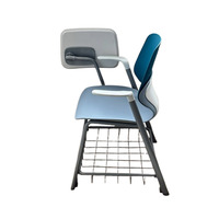 Chaise de formation universitaire pratique, mobile, pliable, avec tablette d'écriture pour conférences