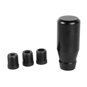 Universal 78cm <strong>Crystal</strong> Aluminium Alloy GearShift <strong>Knob</strong> 8/10/12 Adapter for Camry Golf Civic Car Modification - Product Image 2