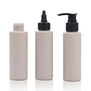 Envase Cosmético Vacío Ecológico de 50ml 100ml 150ml de Paja de Trigo Degradable, Tarro de Plástico para Crema para Embalaje - Product Image 4