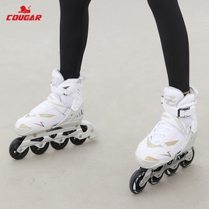 Patins à roulettes <span class=keywords><strong>COUGAR</strong></span> Fashion à 4 roues, cadre en aluminium, taille réglable, patins pour hommes et femmes, patinage quotidien - Product Image 5