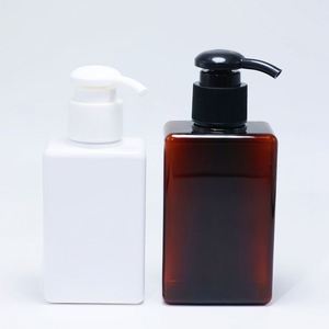 100/150/250/280/450ml Square <b>Pink</b> PETG Empty Shampoo Lotion Shower Gel Pump Press <b>Bottle</b> Dispenser - Product Image 3