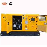 Générateur diesel silencieux Prime Power 100 kVA 80 kW alimenté par un moteur Cummins, triphasé 400/230 V, pour les communautés, certifié ISO CE