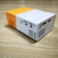 Mini projecteur LED YG300, version améliorée, lecteur multimédia domestique USB audio, projecteur mini