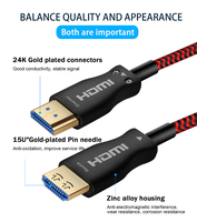 Câble HDMI 2.0 HDR 4K, câble HDMI 4K 60HZ, prend en charge la 3D, transmission haute qualité 18 Gbps, câble HDMI