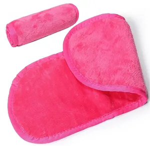 Démaquillant en microfibre douce réutilisable, serviettes pour le visage, lavables, pour femmes, pour tous les Types de peau