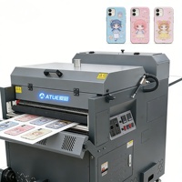 Nueva Impresora UV DTF ATUE A3 Automática con Cabezal Epson, Tinta de Pigmento, Transferencia de Calor, Multicolor, para Camisetas y Prendas, 1 Año de Garantía