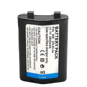 Batería de Cámara EN-EL4a de 2800mAh para Nikon D3 D2H D2Hs D2X F6 D2Xs DSLR, Certificación CE RoHS, Venta al Por Mayor, Calidad Premium - Product Image 1