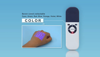 Détecteur de veines EURVET, projecteur vasculaire, projette avec précision l'image des vaisseaux sur la surface cutanée, design ergonomique, support de bureau en option